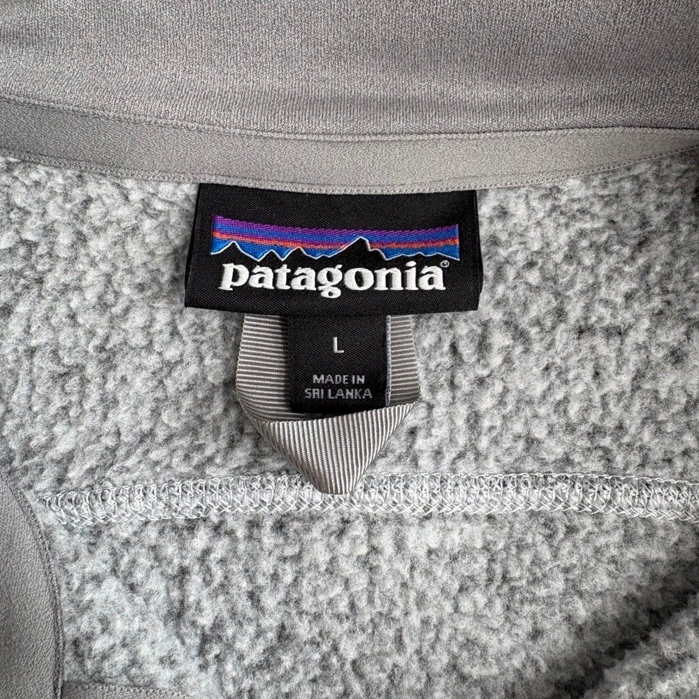 Patagonia Better Sweater Fleece Vest Womens Gray Fleece Large - Picture 4 of 7